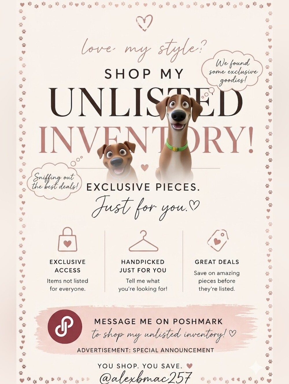 Unlisted Inventory - Live Listing!
